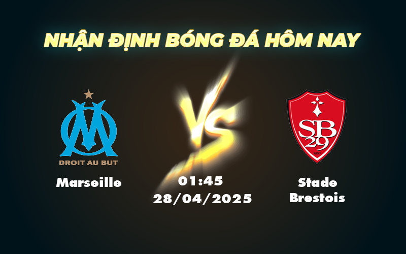 marseille stade brestois 28 04 ligue 1