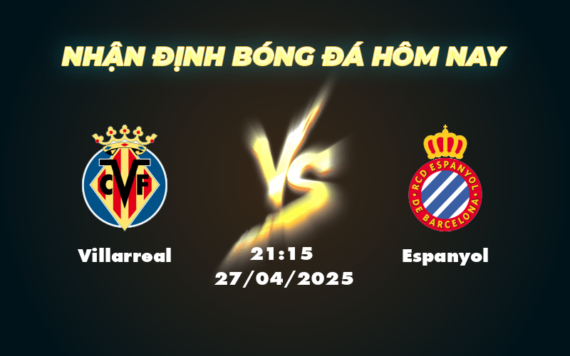 villarreal espanyol 27 04 la liga