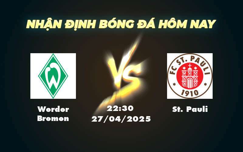werder bremen st pauli 27 04 bundesliga